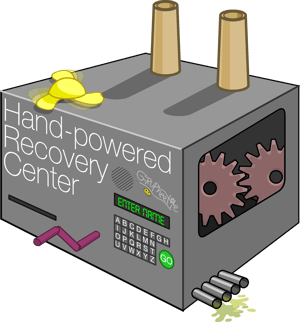 This is the Avatar Image for the Recovery Center (BFDI:TPOT) AI Voice and Text to Speech Generator